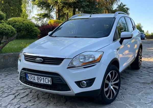 ford małopolskie Ford Kuga cena 33900 przebieg: 180000, rok produkcji 2009 z Trzebnica